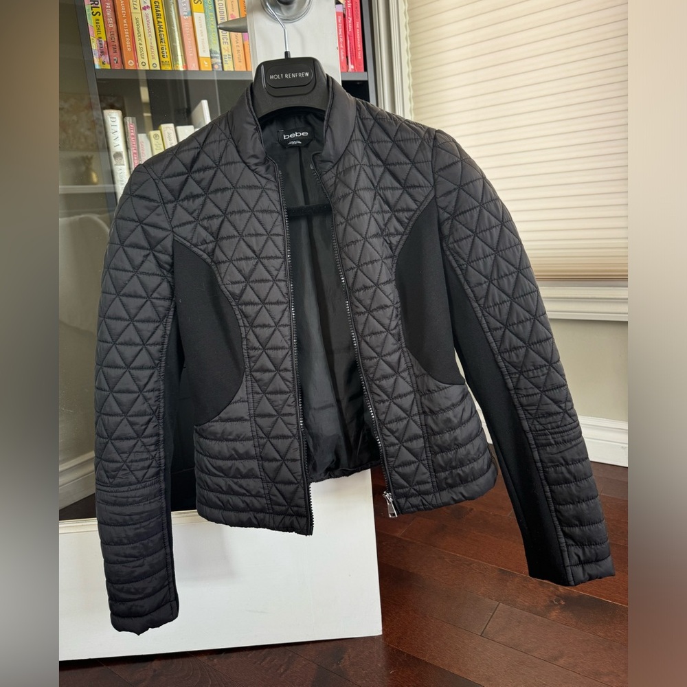 BEBE Puffer Cropped